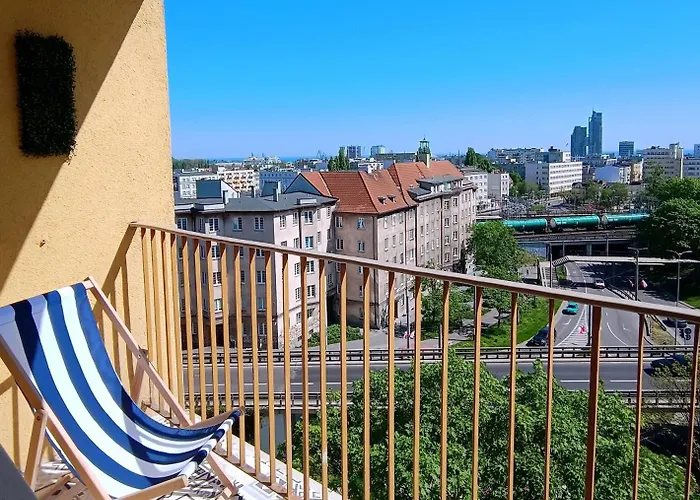 Lägenhet Sea View Mieszknie Na Wynajem Z Widokiem Na Morze Dworzec Centrum *