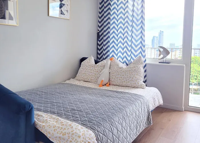 Sea View Mieszknie Na Wynajem Z Widokiem Na Morze Dworzec Centrum Apartment